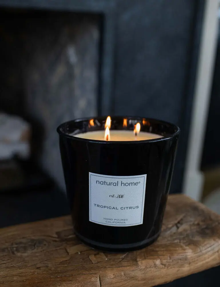 Tropical Citrus Natural Home 31 Oz Scented Candle - Image 4
