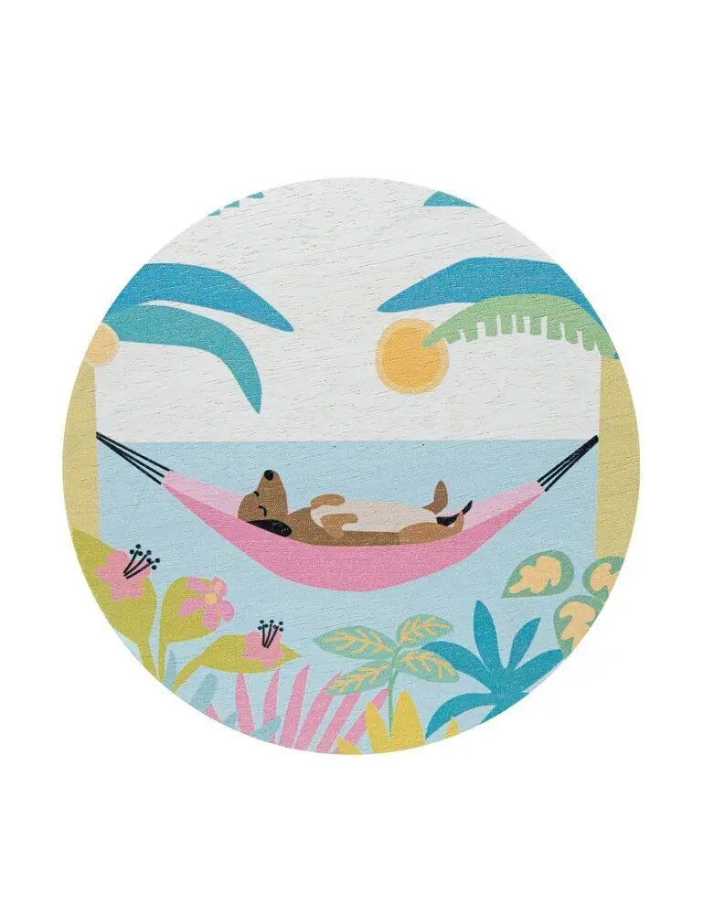 Sand + Paws Coconut & Palm 12 Oz Scented Candle - Image 4