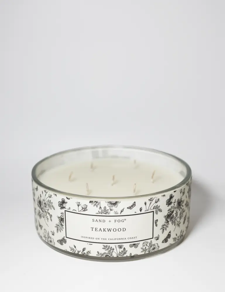 Teakwood 34 Oz Scented Candle - Image 3