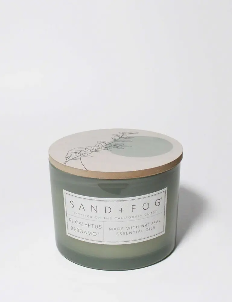 Eucalyptus Bergamont 12 Oz Scented Candle